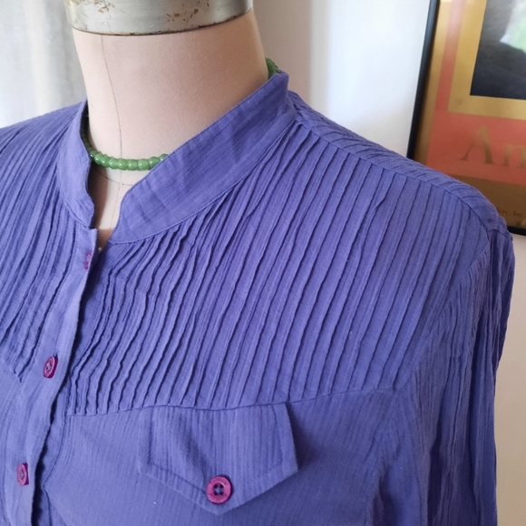 Guess by Marciano Mao neck shirt - Picture 2 of 5